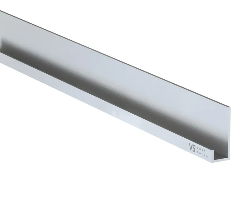 HORI Aluminium Fassade Starter-Profil Silber 0