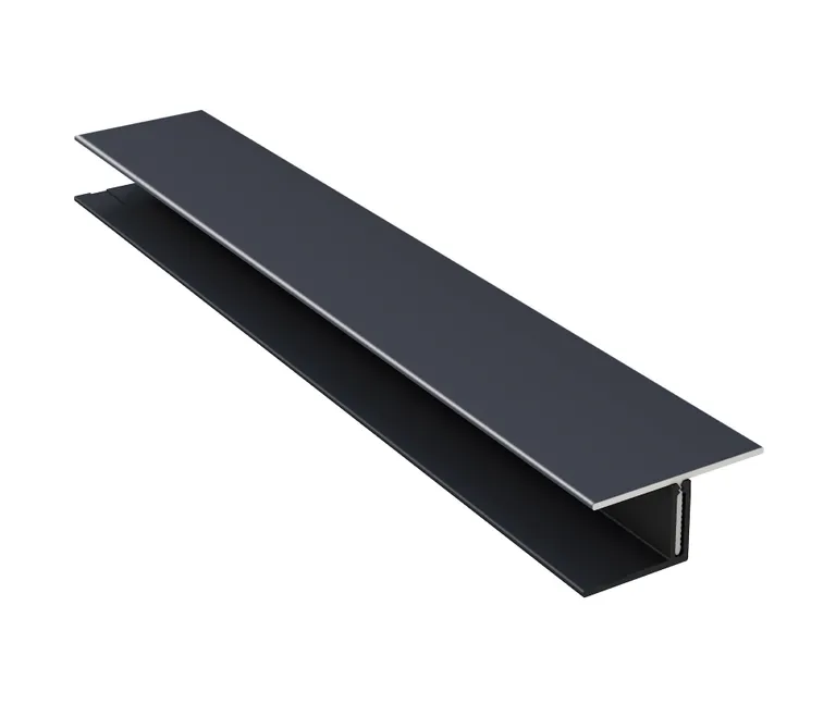 HORI Aluminium Fassade Übergangsprofil Anthrazit 0