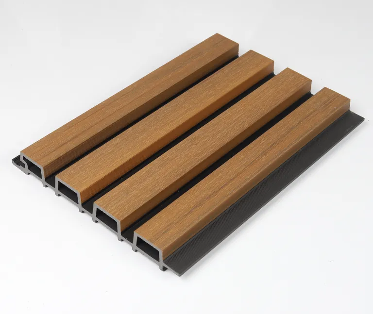 HORI WPC Fassadenverkleidung Rhombus braun Bi-Color 26 x 219 mm 1