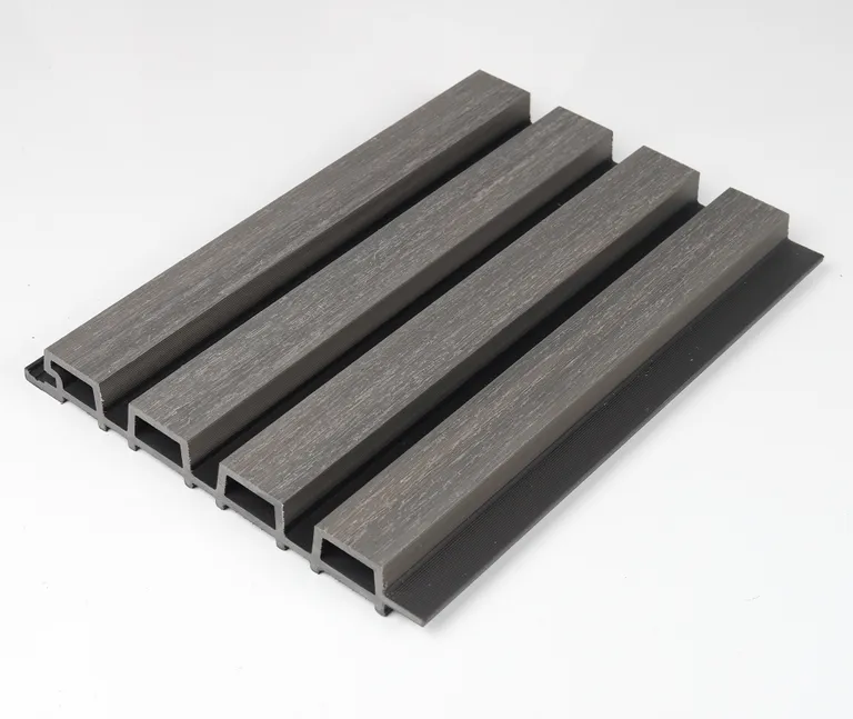 HORI WPC Fassadenverkleidung Rhombus grau Bi-Color 26 x 219 mm 1