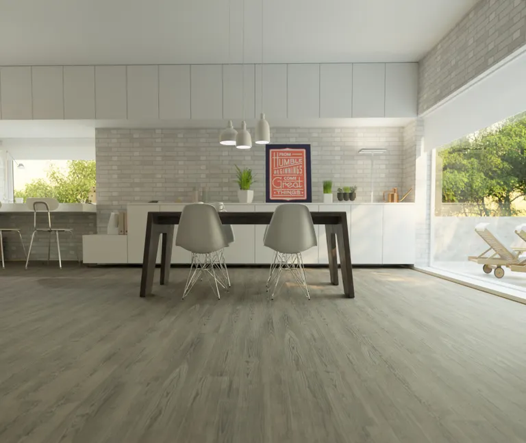 HORI Klick-Hartvinylboden Rigid SPC Kiefer Vintage dunkel Bendigo Landhausdiele Holzstruktur 8