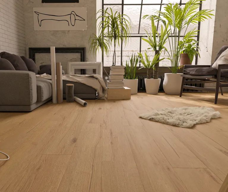 HORI Klick-Hartvinylboden Rigid SPC Eiche rustikal natur Tamworth Landhausdiele Holzstruktur 6