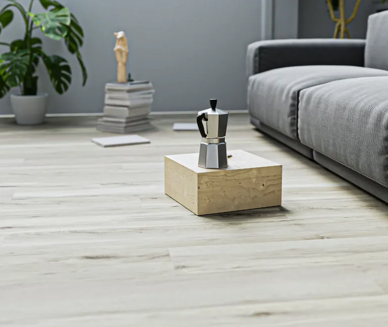 HORI Klick-Hartvinylboden Rigid SPC Eiche Markant grau Geraldton Landhausdiele Holzstruktur 7