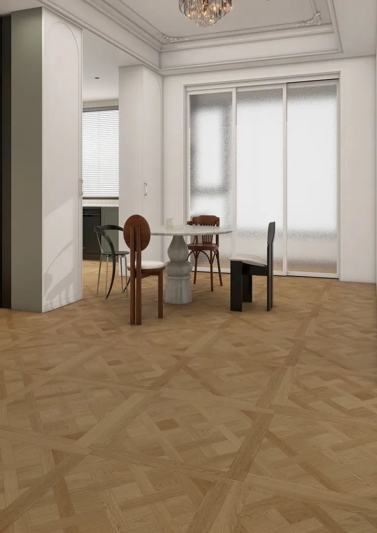 ter Hürne Klick-Designboden Soya new Generation Solid Eiche Versailles tief gebürstet Fliese 3