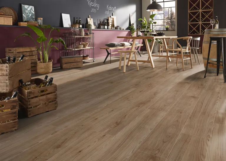 KRONOTEX Laminat Exquisit D 80862 Gunray Nussbaum Cappuccino Landhausdiele 3