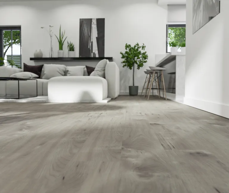 HORI Klick-Hartvinylboden Rigid SPC Walnuss hell Newcastle Landhausdiele Holzstruktur 6