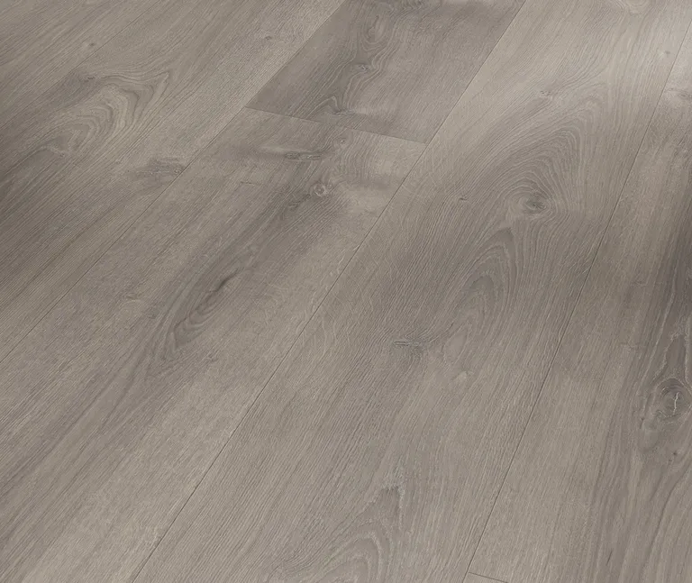 PARADOR Laminat Basic 600 Eiche Valere perlgrau gekälkt Naturstruktur Landhausdiele 0