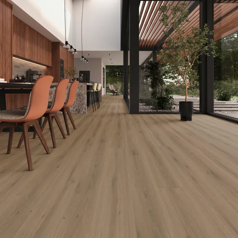 tilo Klick-Vinylboden ELITO TREND Eiche Cafe!Pur Holzoptik softsynchron Landhausdiele 6