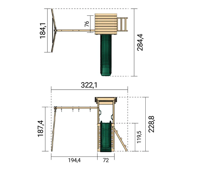 weka Spielturm Neapel 7