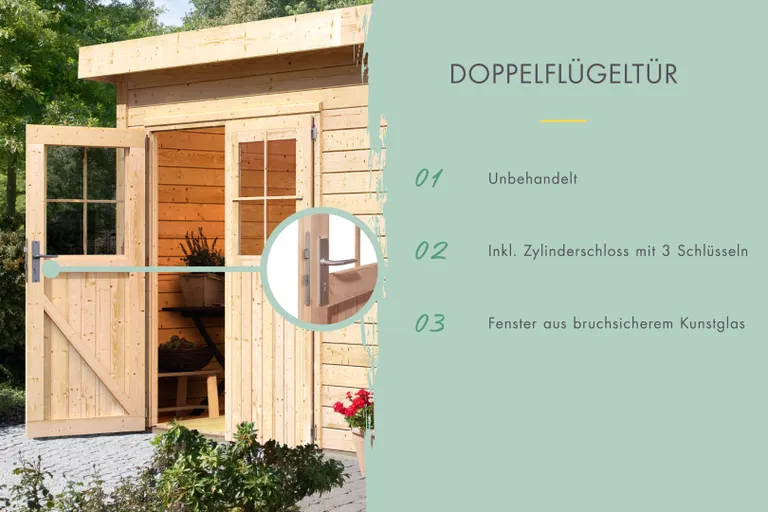 Karibu Gartenhaus Felsenau 5