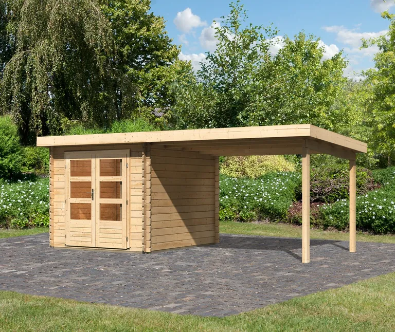 Karibu Gartenhaus Bastrup 0