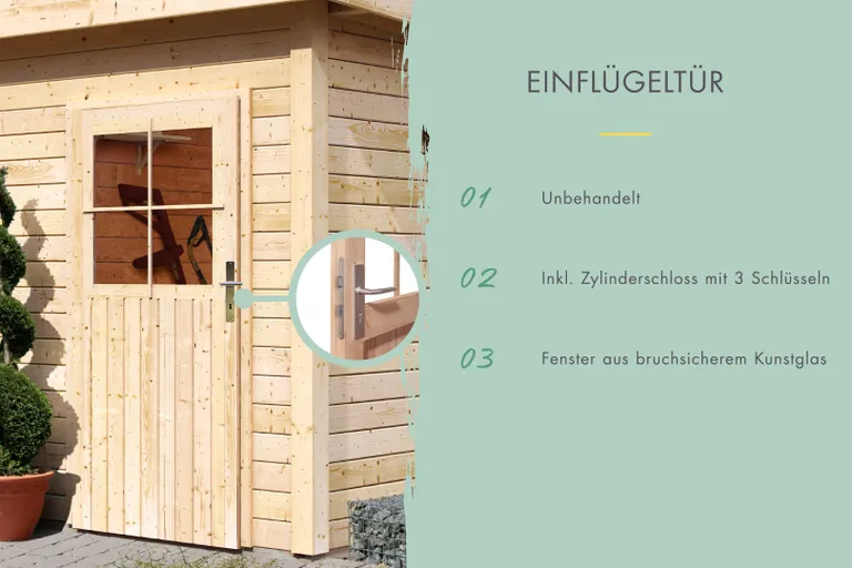Karibu Gartenhaus Neuruppin 3 5