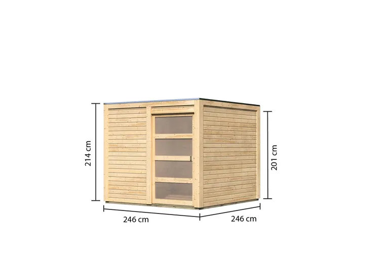 HORI Gartenhaus Henne 2