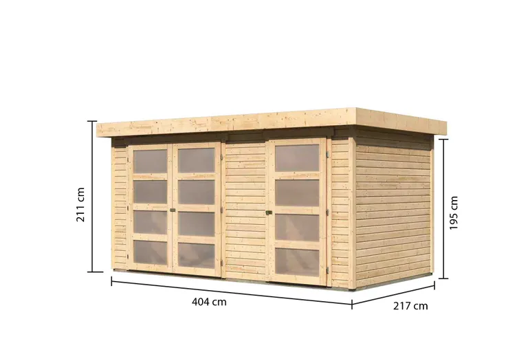HORI Gartenhaus Saltum 2