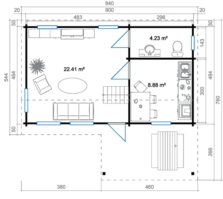 Lasita Maja Ferienhaus Eufrat 8