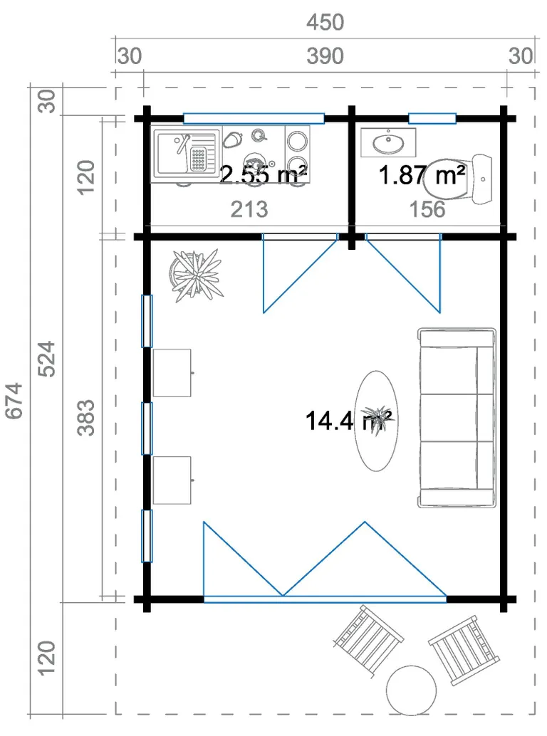 Lasita Maja Ferienhaus Exeter Platinum 5