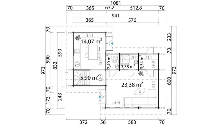Lasita Maja Ferienhaus Mälaren 3