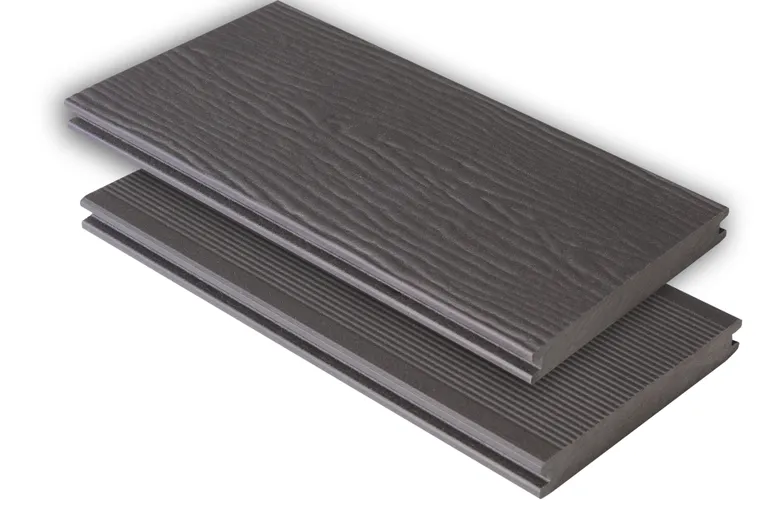 Kovalex Terrassendielen Komplettset WPC massiv graubraun 20 x 145 mm 0