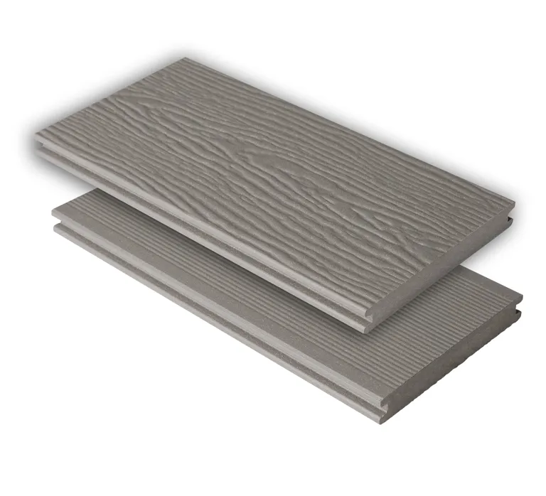Kovalex Terrassendielen Komplettset WPC massiv Grau 20 x 145 mm 0