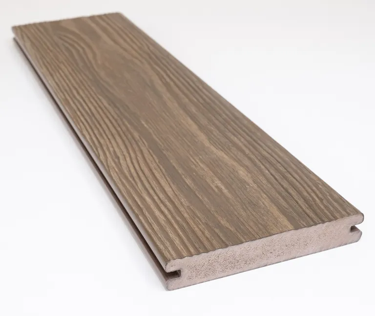 HORI Terrassendiele WPC/BPC Apex Massiv braun rustikal 24 x 140 mm 0