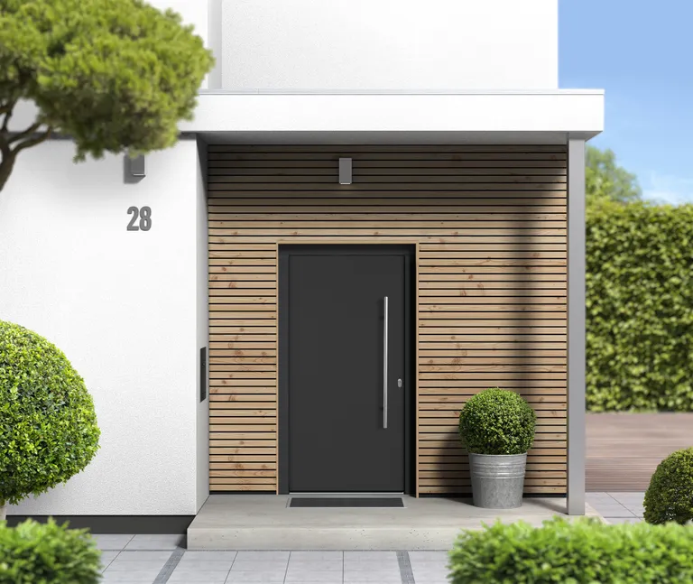 HORI Aluminium Kunststoff Haustür Safety Slim 2