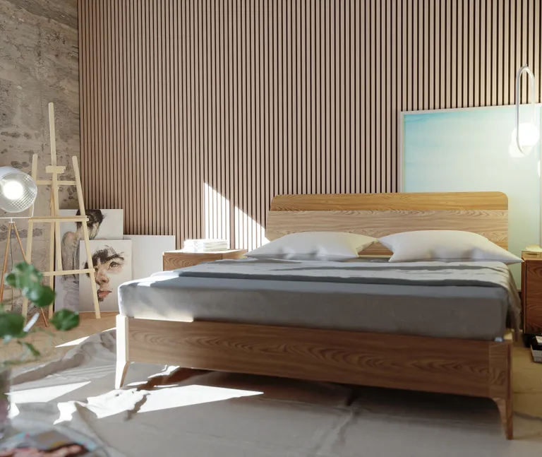 HORI WALL Akustik Dekor Wandpaneele White Oak 3