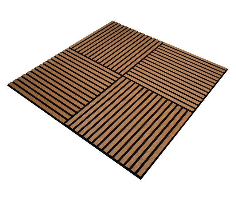 HORI WALL Akustik Dekor Wandpaneele Natural Oak geölt quadratisch 5
