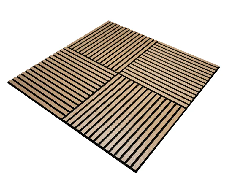 HORI WALL Akustik Dekor Wandpaneele Natural Oak quadratisch 5