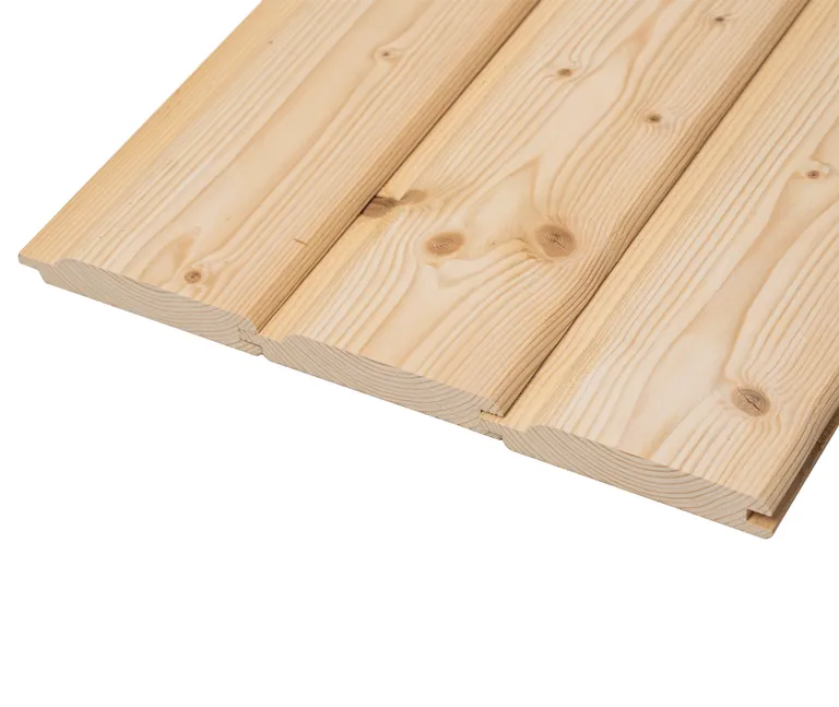 HORI Fassadenprofil nordische Fichte silikatbehandelt 21x140mm 1