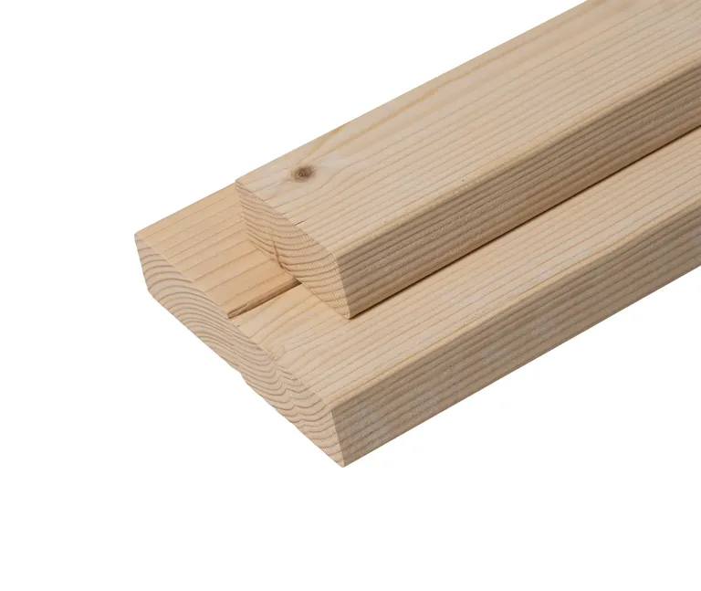 HORI Rhombusleisten nordische Fichte silikatbehandelt 27x68mm 1
