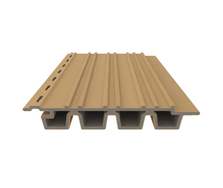 NewTechWood Fassadenprofil Castellatio Red Cedar 33 x 215 mm 2