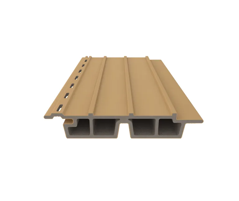 NewTechWood Fassadenprofil Castellatio Red Cedar 33 x 215 mm 2