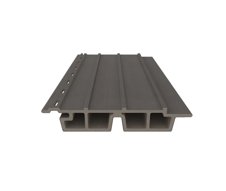 NewTechWood Fassadenprofil Castellatio Silver Grey 33 x 215 mm 2