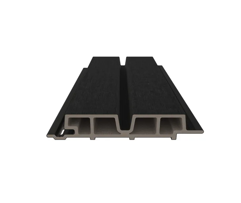 NewTechWood Fassadenprofil Castellatio Ebony 33 x 215 mm 0