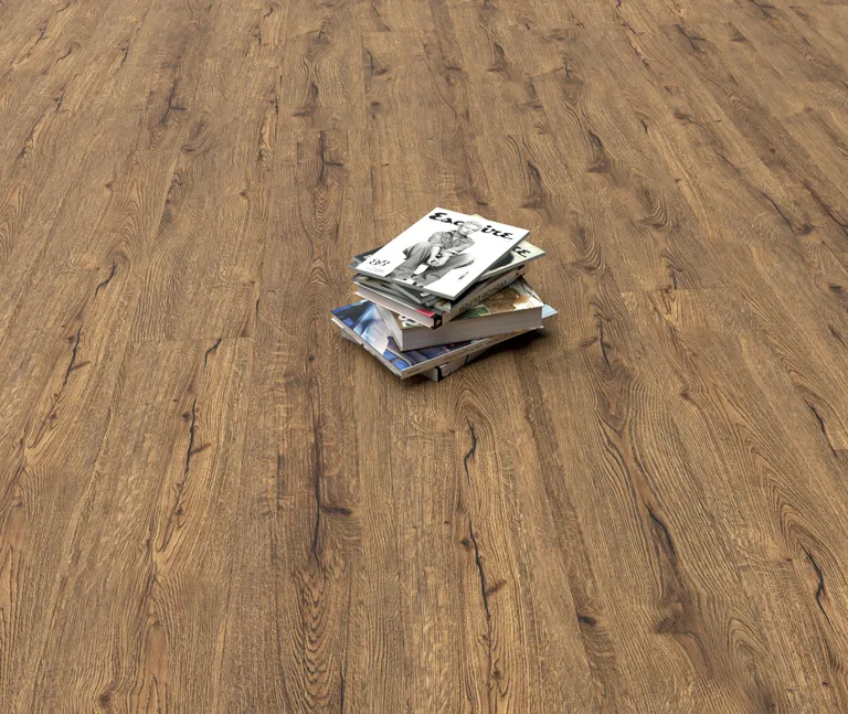 HORI Klick-Hartvinylboden Rigid SPC Eiche Baxter Bark Landhausdiele synchron Holzstruktur 4