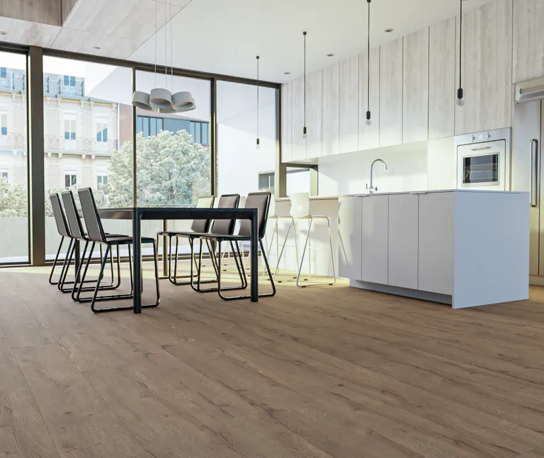 HORI Klick-Hartvinylboden Rigid SPC Eiche Bamoral Castle Landhausdiele synchron Holzstruktur 5
