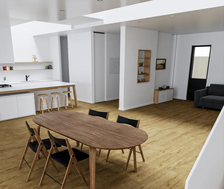 HORI Klick-Hartvinylboden Rigid SPC Eiche Tullamore Castle Landhausdiele synchron Holzstruktur 6