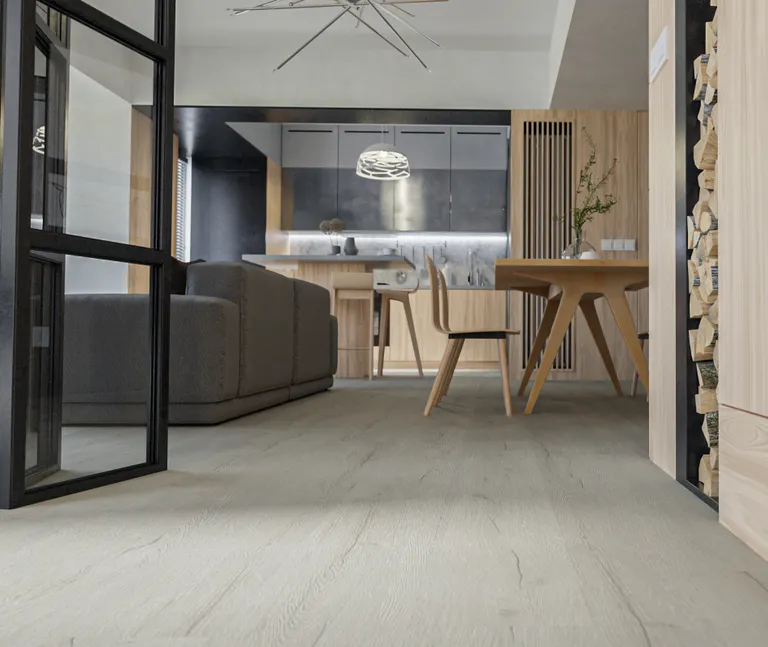 HORI Klick-Hartvinylboden Rigid SPC Eiche Birr Castle Landhausdiele synchron Holzstruktur 7