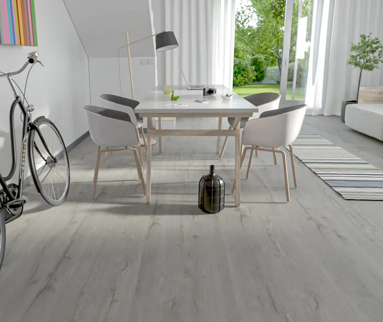 HORI Klick-Hartvinylboden Rigid SPC Eiche Windsor Castle Landhausdiele synchron Holzstruktur 5