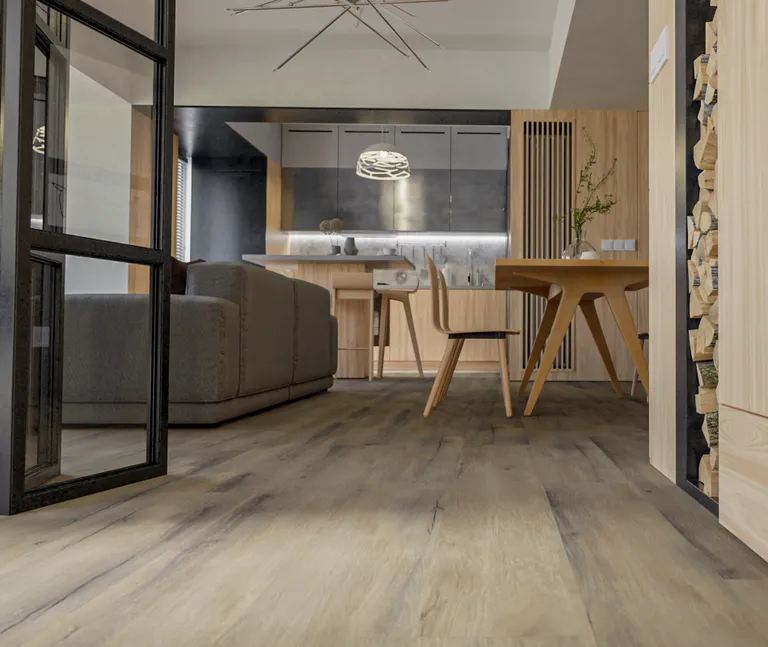 HORI Klick-Hartvinylboden Rigid SPC Eiche Blackrock Castle Landhausdiele synchron Holzstruktur 7