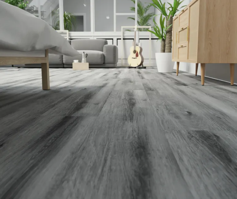 HORI Klick-Hartvinylboden Rigid SPC Eiche Marone Landhausdiele synchron Holzstruktur 7