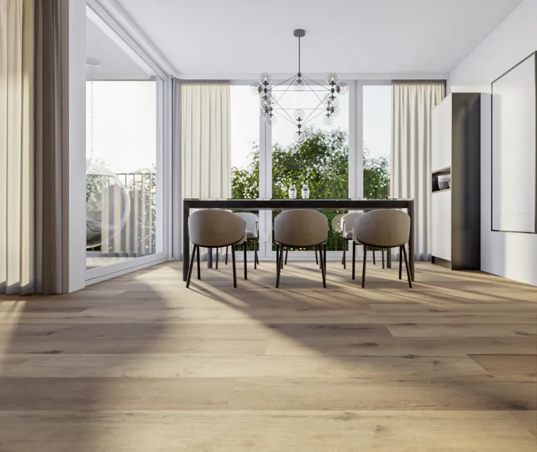 HORI Klick-Hartvinylboden Rigid SPC Eiche Nobility grey Landhausdiele synchron Holzstruktur 3