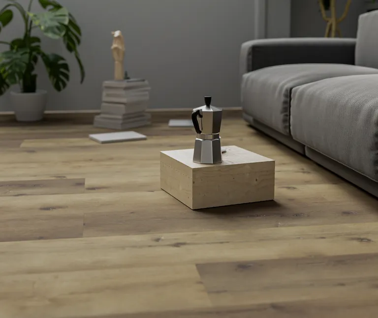 HORI Klick-Hartvinylboden Rigid SPC Eiche Nobility grey Landhausdiele synchron Holzstruktur 7