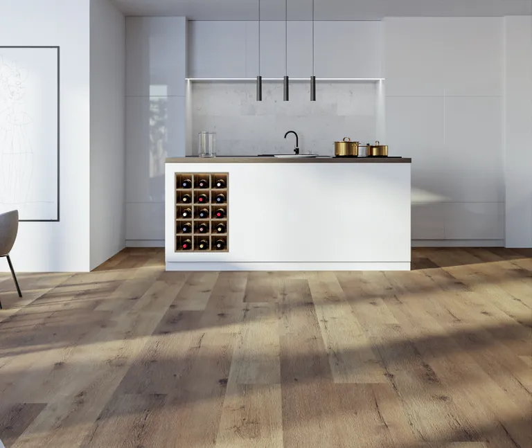 HORI Klick-Hartvinylboden Rigid SPC Eiche Nobility grey Landhausdiele synchron Holzstruktur 8