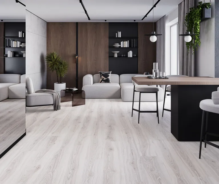 Barlinek Klick-Hartvinylboden Rigid SPC Next Step Large Eiche White Natur Landhausdiele XL 5