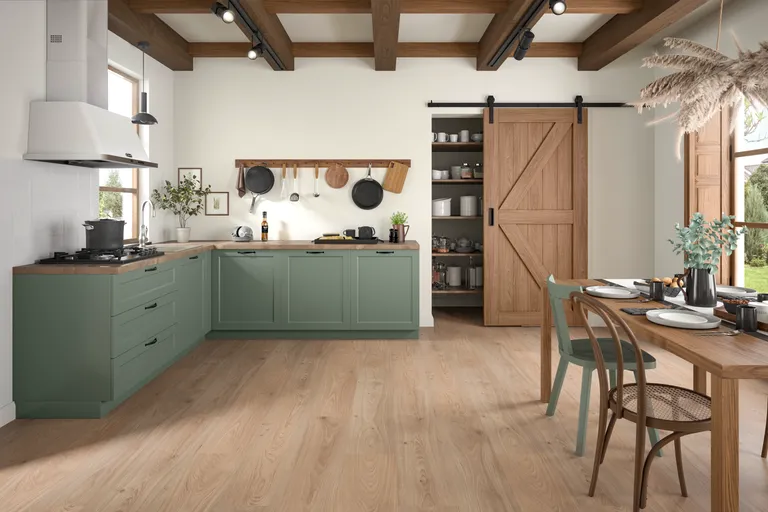 EGGER Klick-Designboden Aquadura+ Hybridboden EDF188 Lana Eiche natur 4