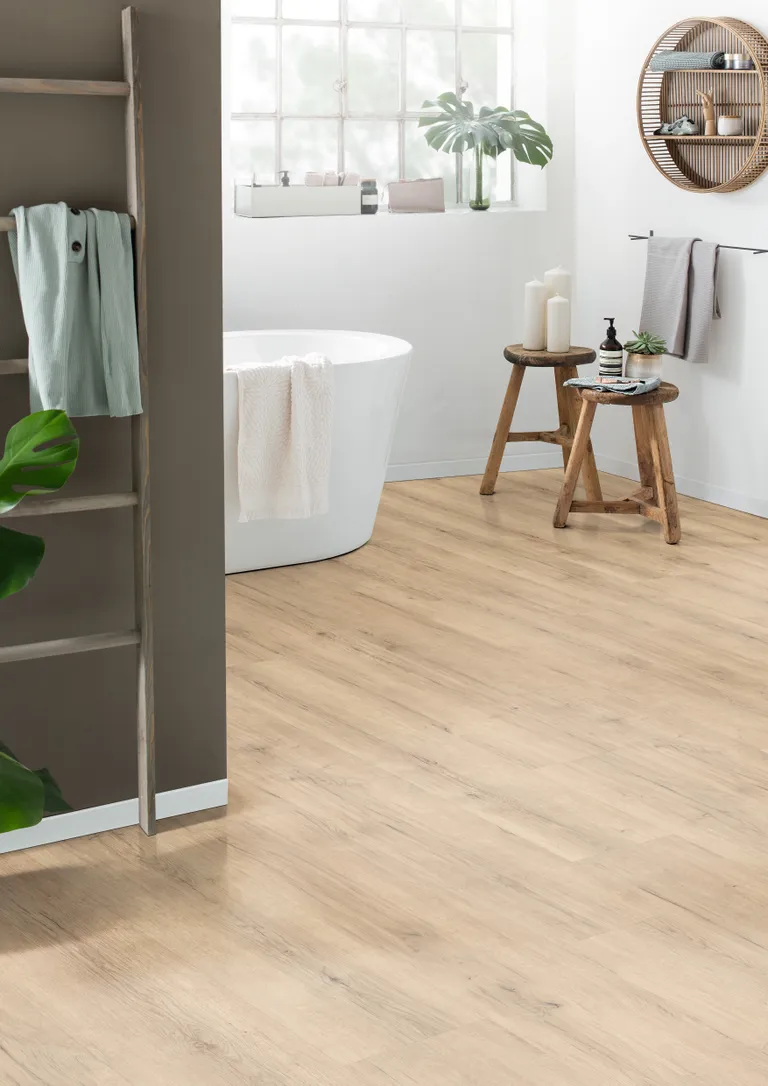 EGGER Klick-Designboden Aquadura+ Hybridboden EDF205 Savona Eiche sand 4