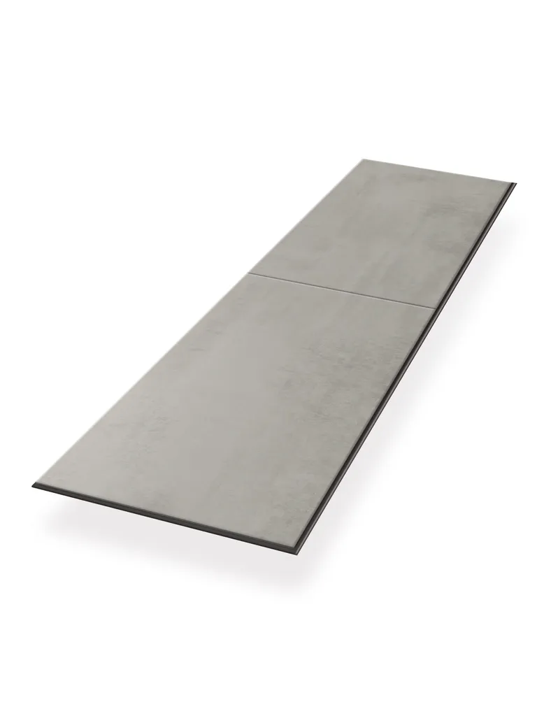 EGGER Klick-Designboden Aquadura+ Hybridboden EDF810 Chromix silber 3