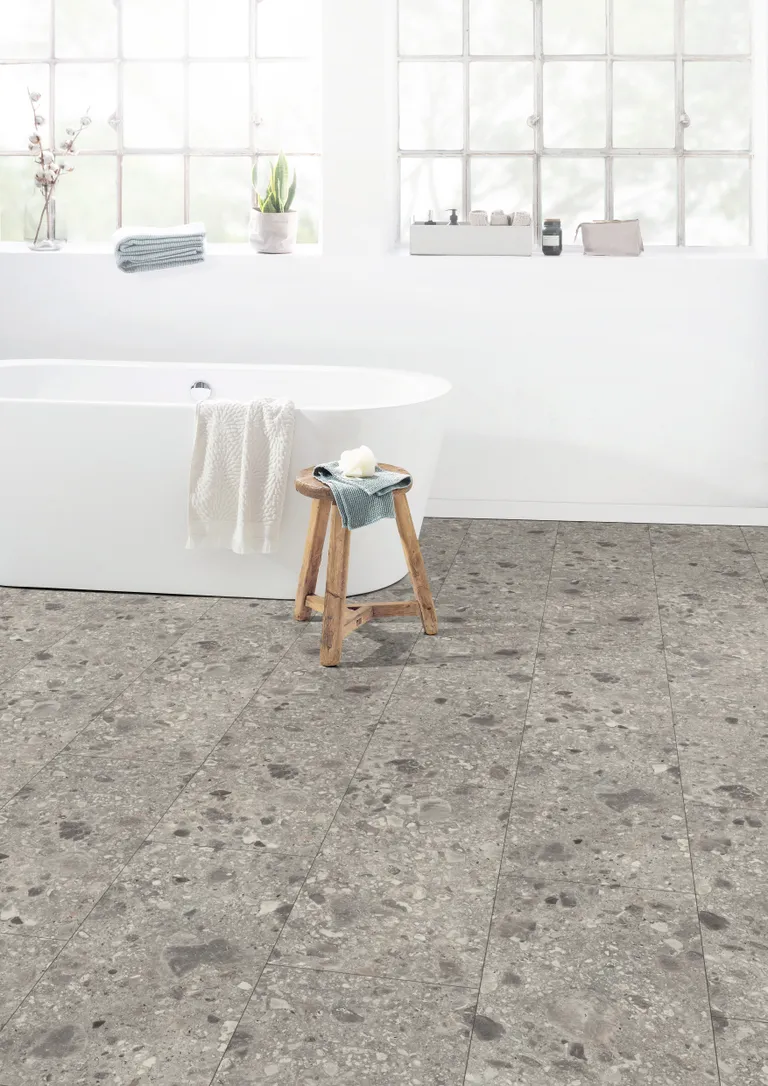 EGGER Laminat NatureSense Aqua ELF021 Triestino Terrazzo grau 5