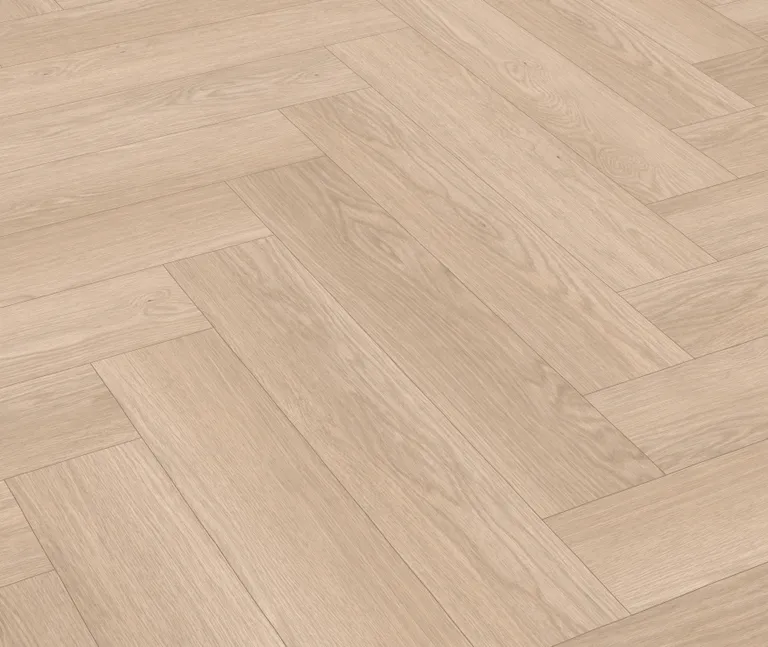 EGGER Laminat NatureSense Herringbone EL2132 Baronia Eiche hell 0